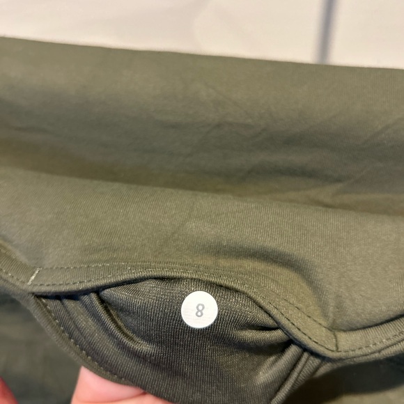 Vintage Lululemon Gather & Grow Crop Legacy Luon Yoga Pants Size 8 - Picture 5 of 5